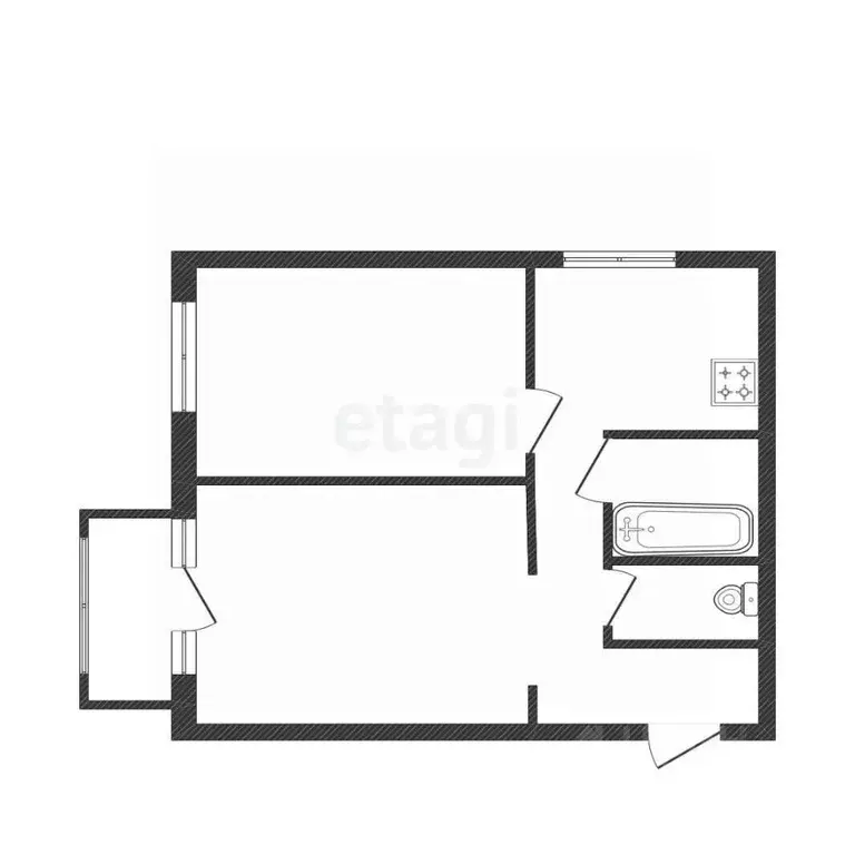 2-к кв. Хабаровский край, Советская Гавань Советско-Гаванский район, ... - Фото 2