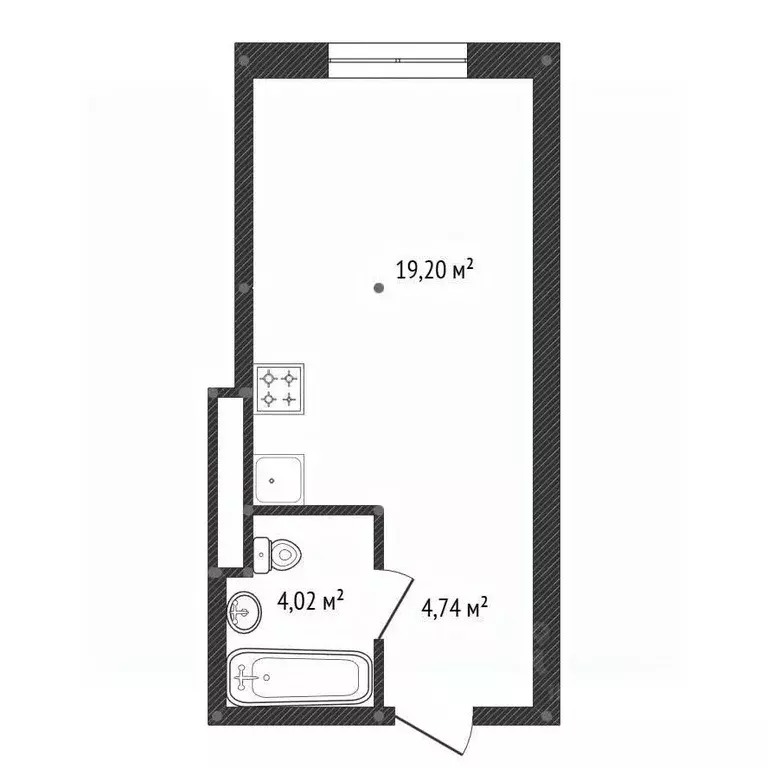 Студия Башкортостан, Уфа Коммунистическая ул., 115/1 (29.0 м) - Фото 1