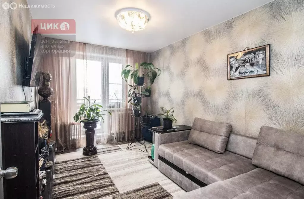 2-комнатная квартира: посёлок Листвянка, Авиационная улица, 9 (43.7 м) - Фото 1