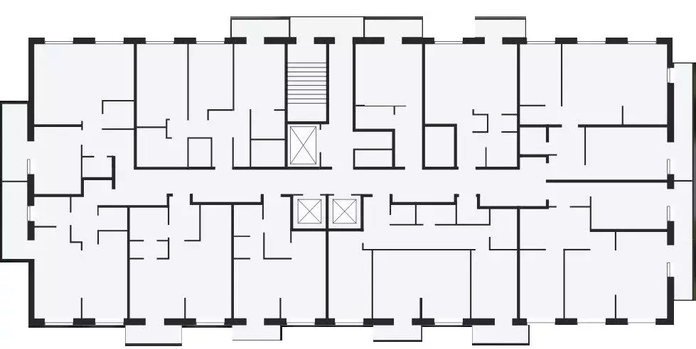 Студия Санкт-Петербург наб. Реки Каменки, 15к3 (26.5 м) - Фото 1