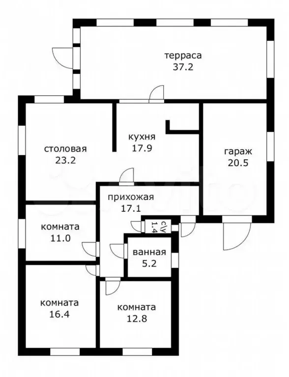 Дом 164 м на участке 8 сот. - Фото 0