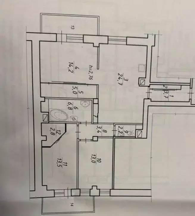 Продаётся 3-к квартира, 90.9 м - Фото 1