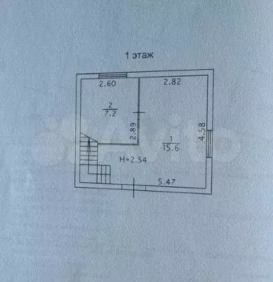 Дача 42,6 м на участке 5,4 сот. - Фото 0