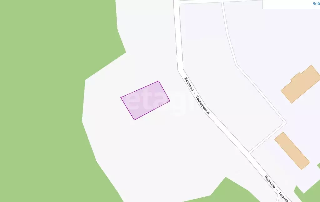 Участок в Владимирская область, Ковровский район, Ивановское с/пос, с. ... - Фото 1