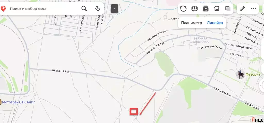 Участок в Волгоград, СНТ Ветеран, Средняя улица (5.5 м) - Фото 1