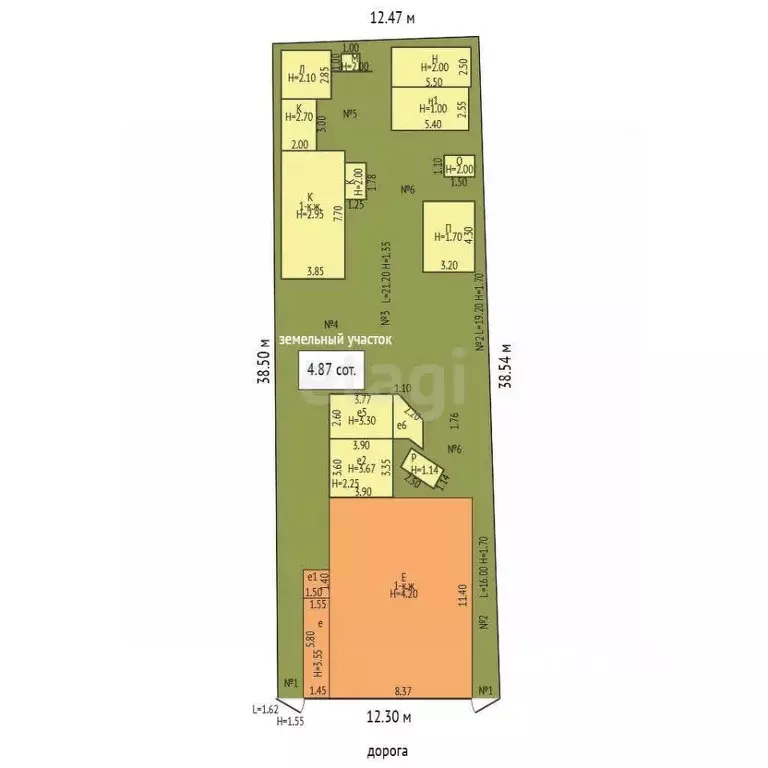 Дом в Ростовская область, Ростов-на-Дону Краснознаменный пер. (100 м) - Фото 2