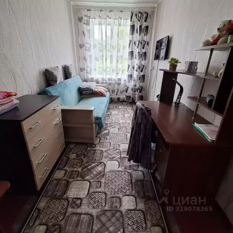2-к кв. Кемеровская область, Анжеро-Судженск ул. Лазо, 13 (56.9 м) - Фото 0