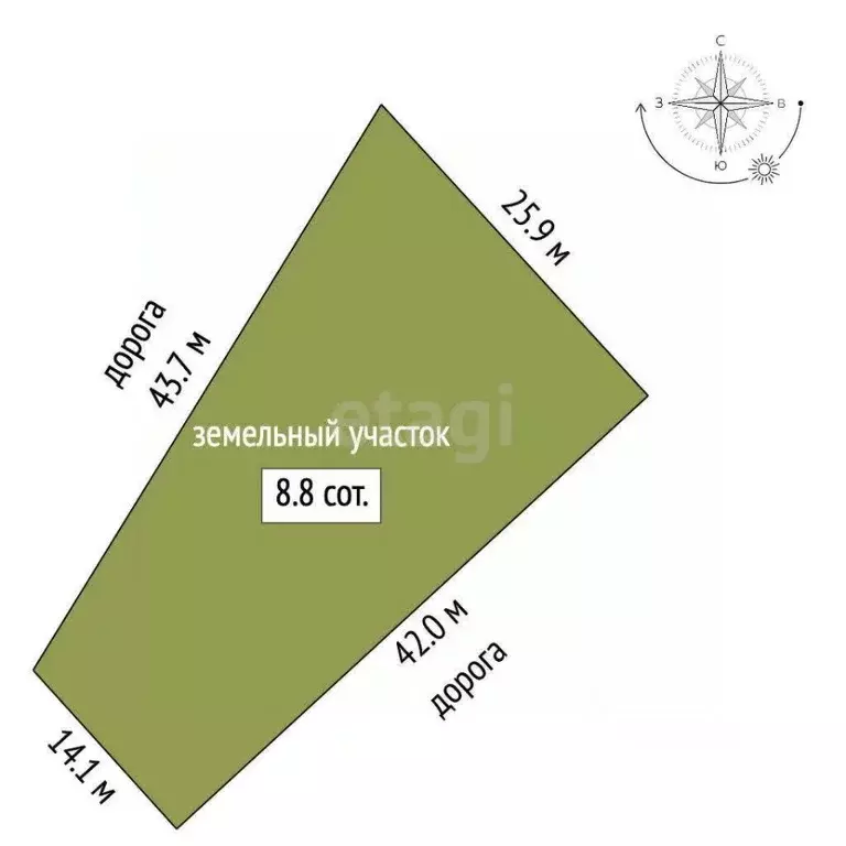 Участок в Ямало-Ненецкий АО, Новый Уренгой Дружба ТСН, пер. 7-й ... - Фото 1