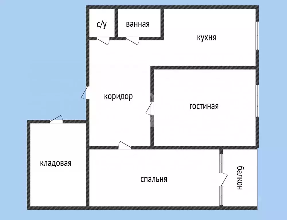 2-к кв. Дагестан, Избербаш ул. Имени Р. Зорге, 31 (61.9 м) - Фото 2