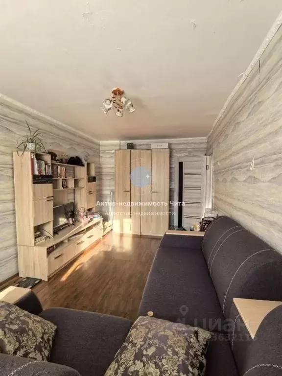 2-к кв. Забайкальский край, Чита 5-й мкр, 45 (43.6 м) - Фото 1