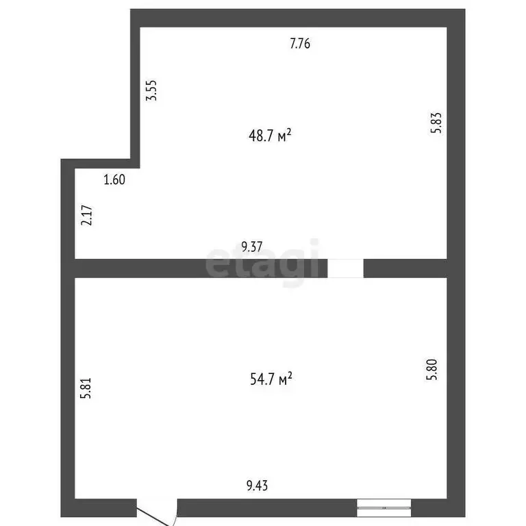 Торговая площадь (103.4 м) - Фото 1