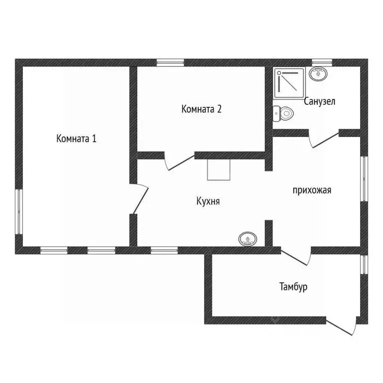 Дом в Алтайский край, Бийск Кузнечный пер., 20 (64 м) - Фото 2