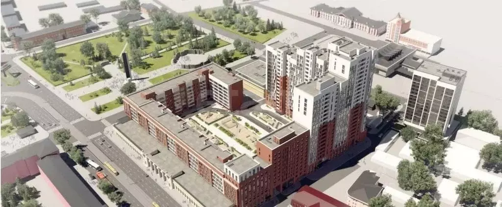 2-к кв. Алтайский край, Барнаул просп. Строителей, 18к1 (42.64 м) - Фото 1