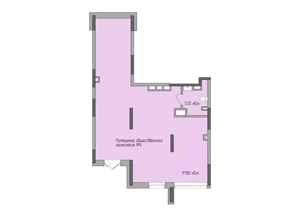 Помещение свободного назначения в Татарстан, Казань Мечта жилой ... - Фото 1