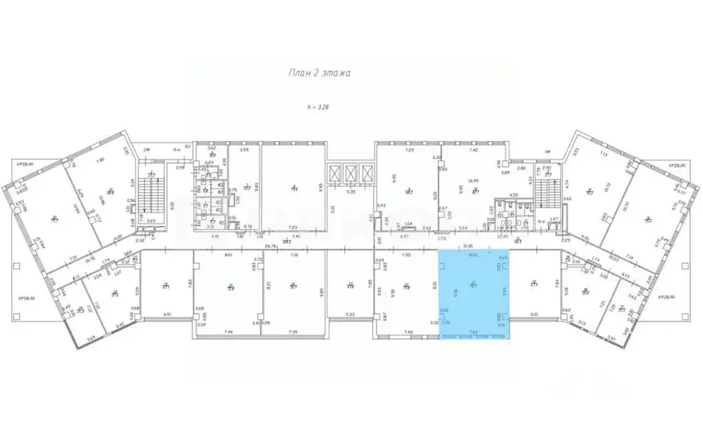 Офис в Санкт-Петербург ул. Профессора Качалова, 7 (76 м) - Фото 1