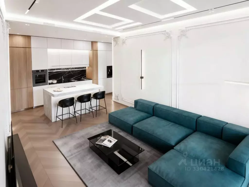 3-к кв. Москва Дружинниковская ул., 15А (86.0 м) - Фото 1