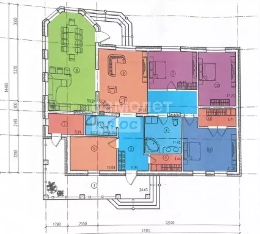 Коттедж в Краснодарский край, Краснодар Копанской хут., ул. ... - Фото 2