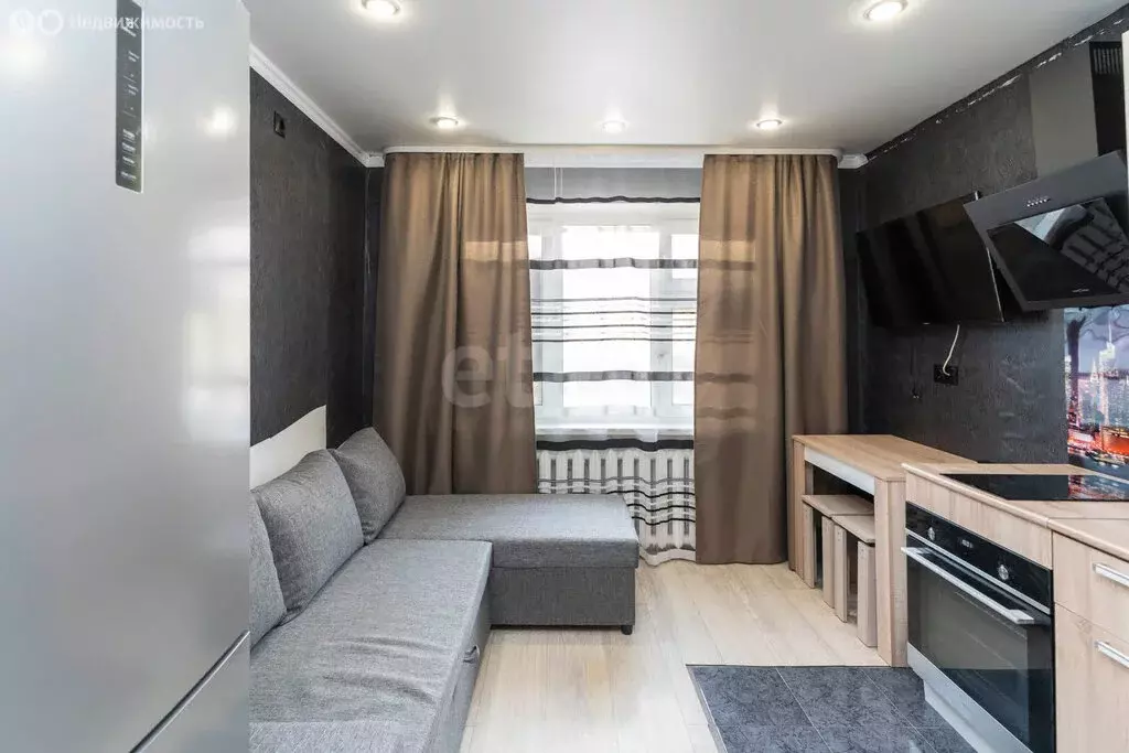 Квартира-студия: Тюмень, Станционная улица, 14А (15.2 м) - Фото 2