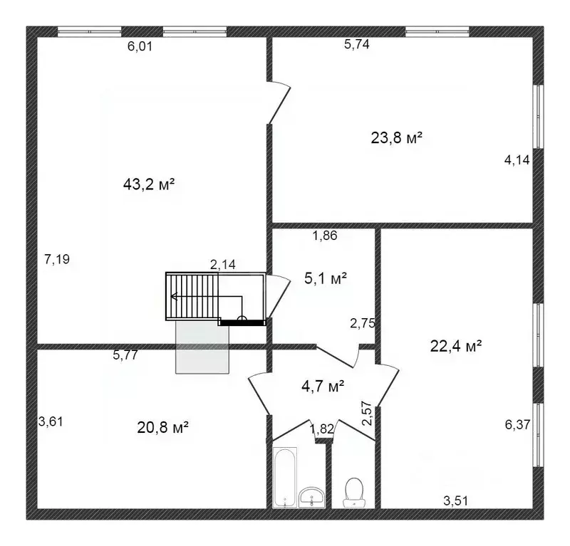 Склад в Свердловская область, Тугулым пгт ул. Федюнинского, 82 (247 м) - Фото 2