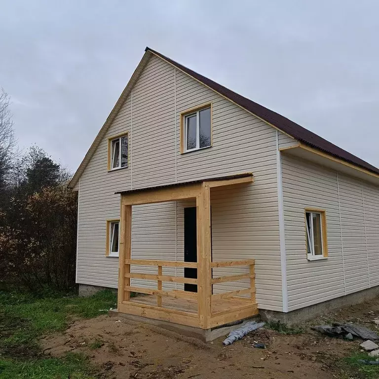 Дом в Ленинградская область, Никольское Тосненский район, Песчаная ул. ... - Фото 1