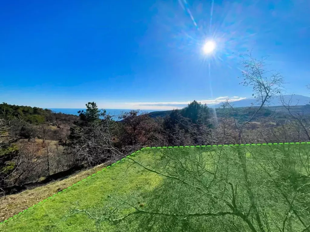 Участок в Крым, Алушта муниципальный округ, пос. Семидворье, Надежда ... - Фото 2