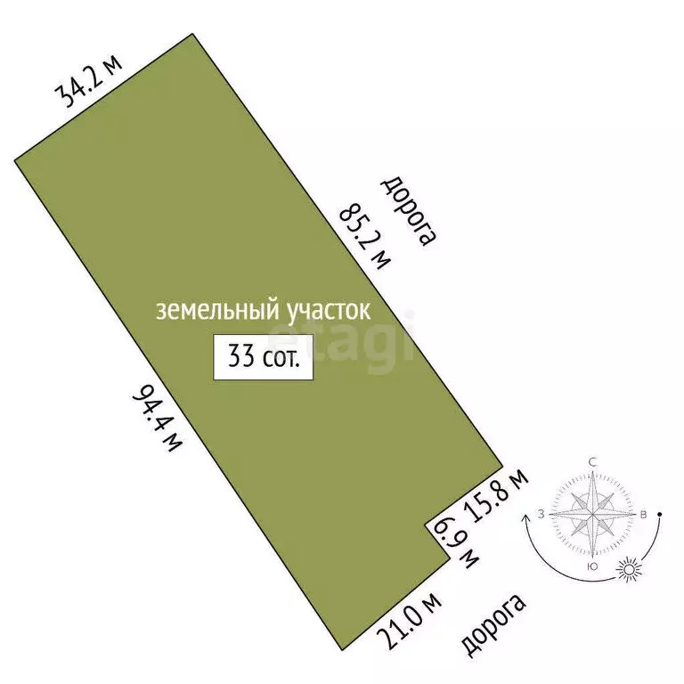 Дом в село Горюново, Речная улица (38 м) - Фото 2