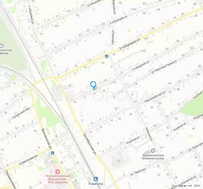 Дом в село Боровиха, Восточная улица (45 м) - Фото 0