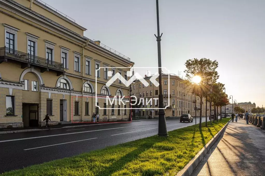 Помещение свободного назначения в Санкт-Петербург наб. Макарова, 16/2 ... - Фото 0