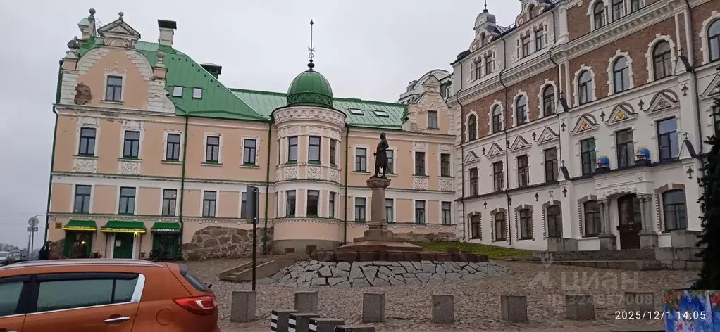 1-к кв. Ленинградская область, Выборг ул. Северный Вал, 3 (36.0 м) - Фото 1