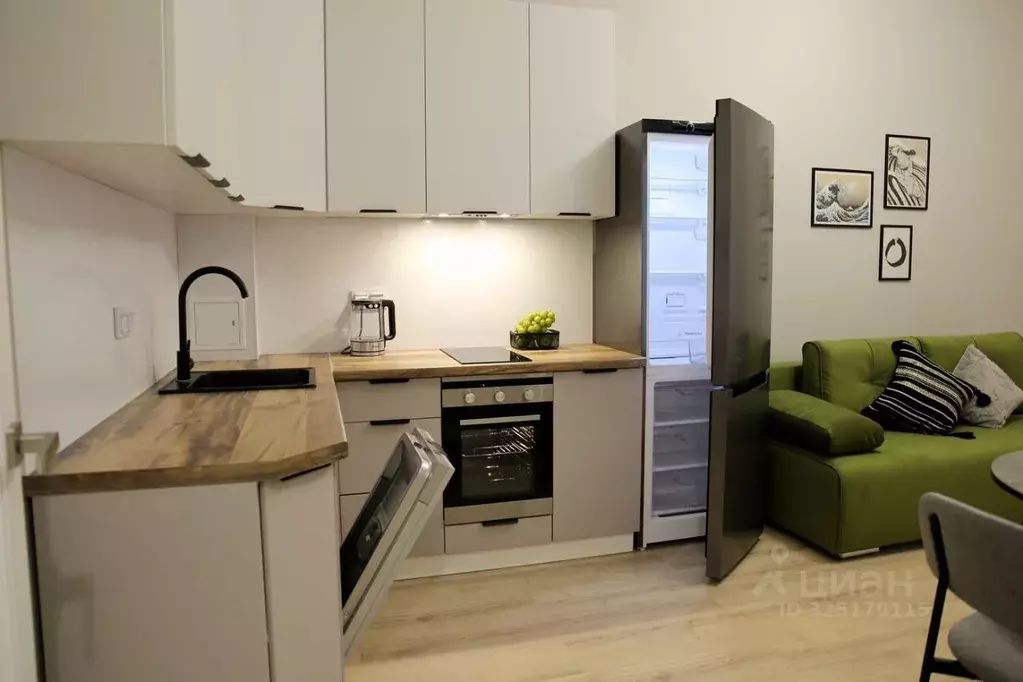 1-к кв. Санкт-Петербург наб. Миклухо-Маклая, 3к1 (40.6 м) - Фото 2