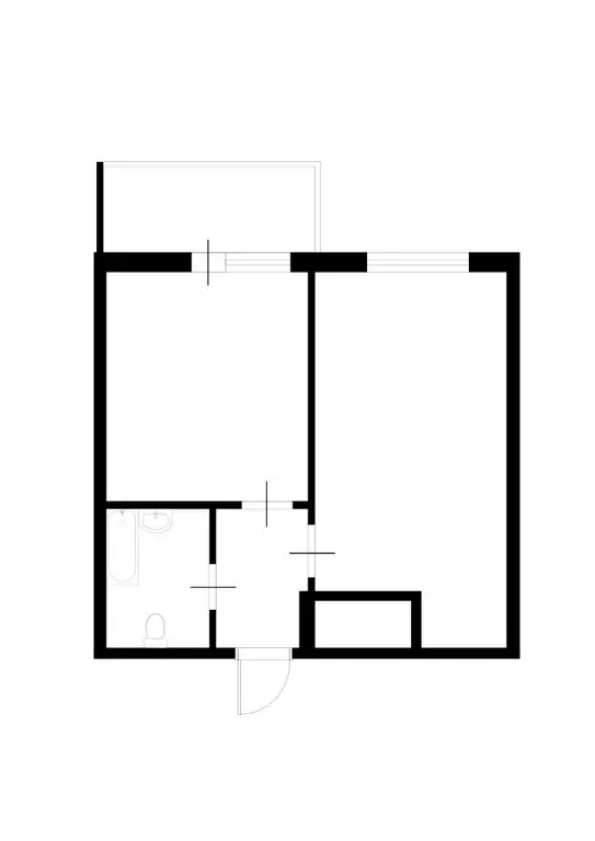 1-к кв. Ленинградская область, Мурино Всеволожский район, ул. ... - Фото 2