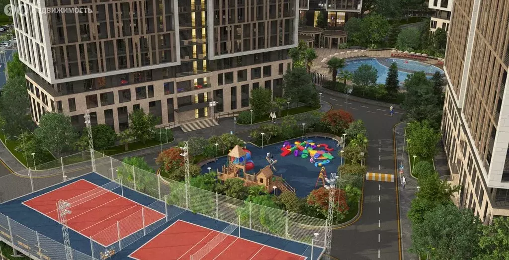 Квартира-студия: посёлок городского типа Дагомыс, Батумское шоссе, ... - Фото 2