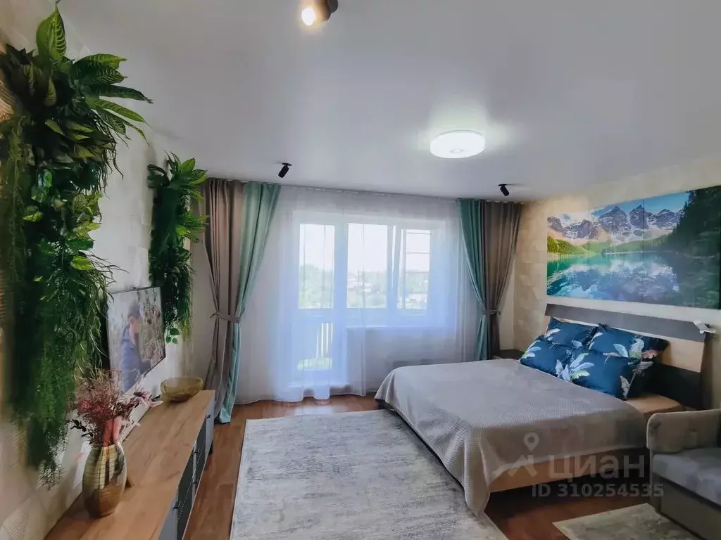 1-к кв. Кемеровская область, Новокузнецк Новобайдаевский мкр, ул. ... - Фото 1