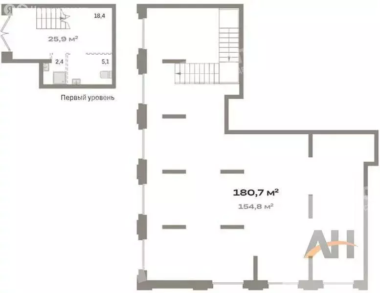 Помещение свободного назначения (181 м) - Фото 2