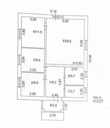 Дом в Пермский край, Пермский муниципальный округ, пос. Горный ул. ... - Фото 1