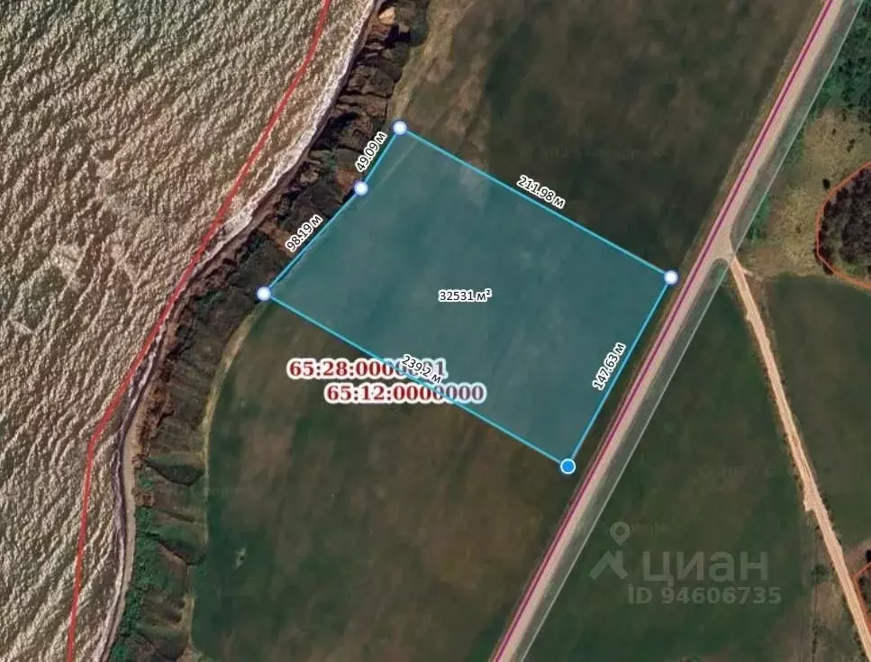 Участок в Сахалинская область, Томаринский городской округ, с. ... - Фото 2