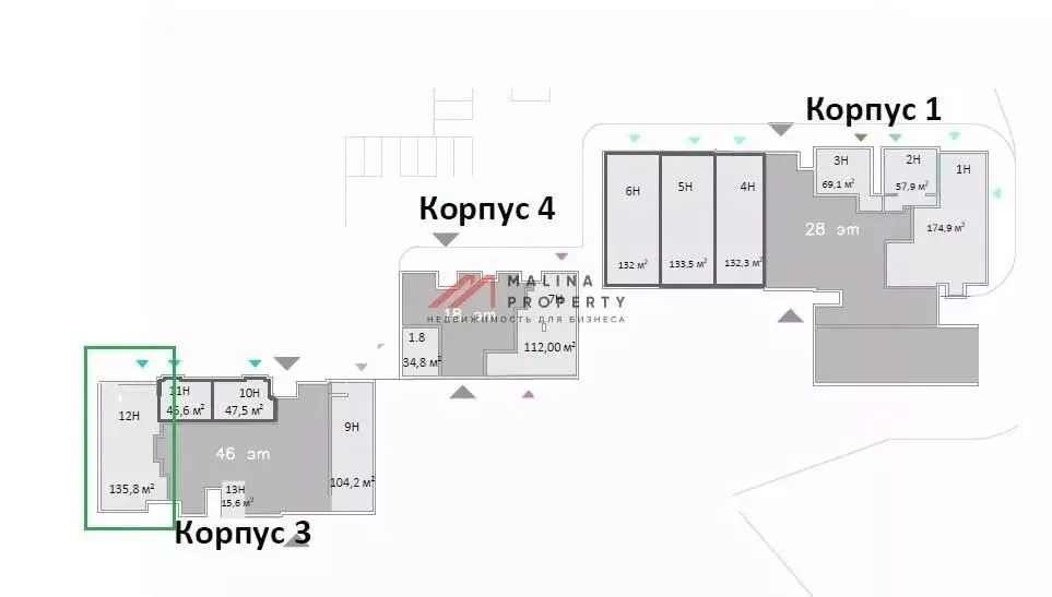 Торговая площадь в Москва Дубининская ул., 59К2С1 (135 м) - Фото 1