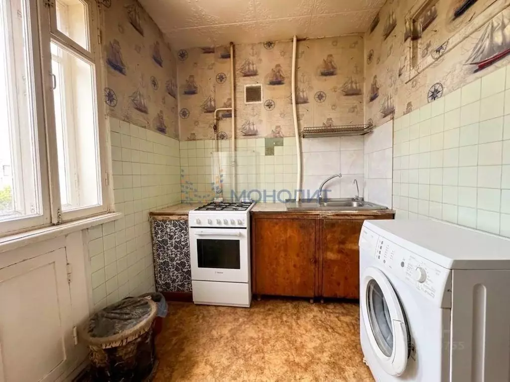 3-к кв. Нижегородская область, Нижний Новгород Снежная ул., 25к4 (62.0 ... - Фото 1