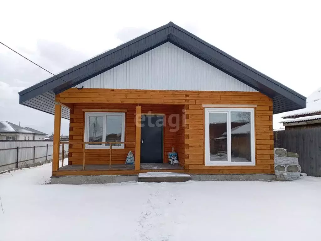 Дом в Усть-Абаканский район, деревня Чапаево, улица Мира (65.5 м) - Фото 1