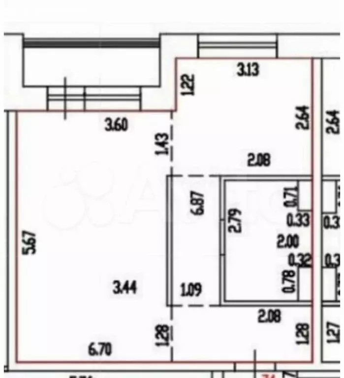 1-комнатная квартира: Белокуриха, улица Соболева, 22 (40.4 м) - Фото 1