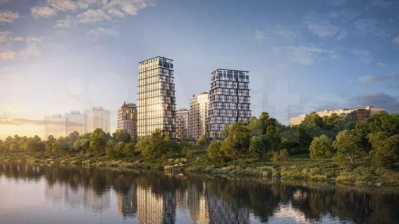 Квартира-студия, 36,2 м, 8/10 эт. - Фото 1
