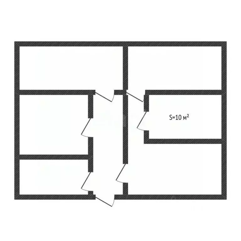 Комната Брянская область, Брянск Камвольный пер., 8 (10.0 м) - Фото 2