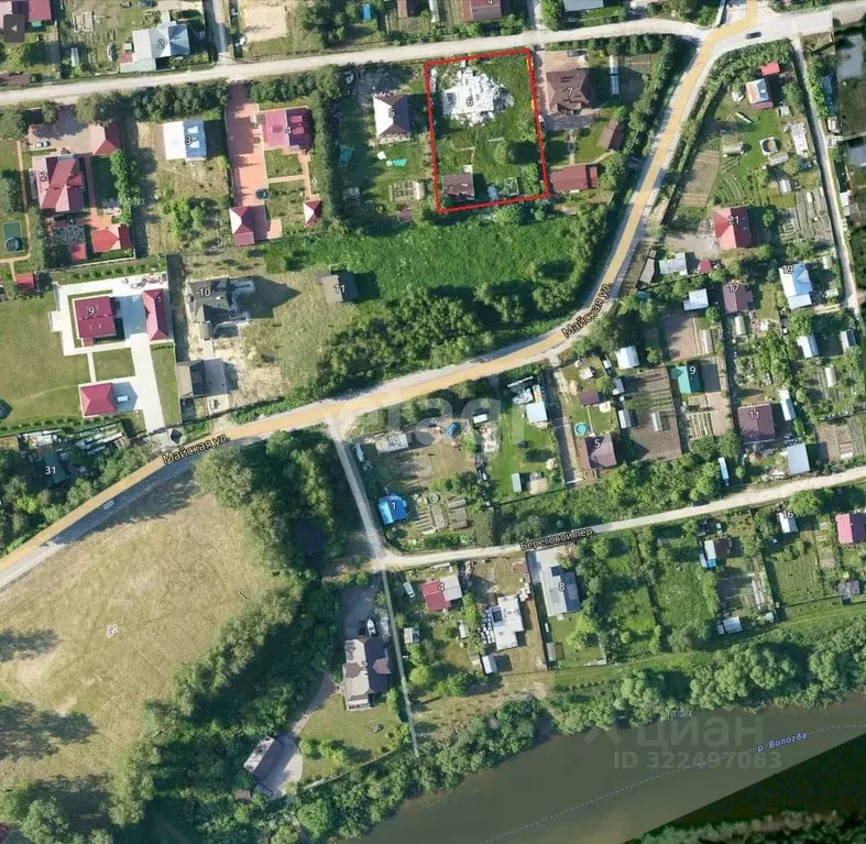 Дом в Вологодская область, пос. Кувшиново, Майский-1 мкр 6 (84 м) - Фото 1