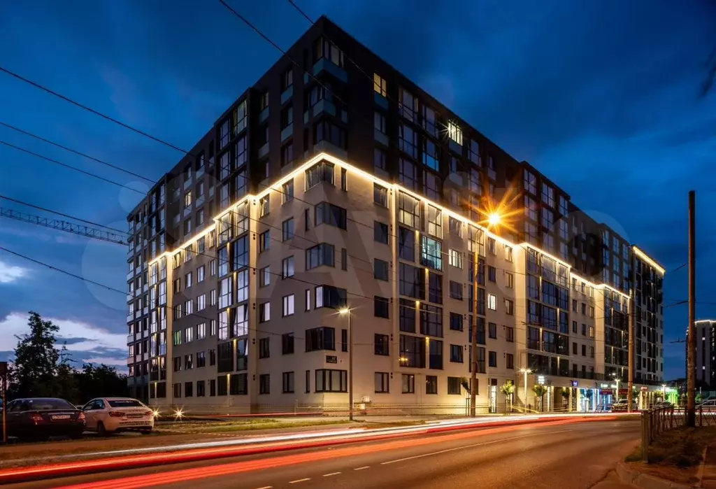 1-к. квартира, 39,3 м, 7/9 эт. - Фото 1