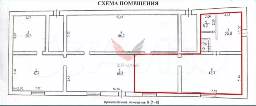 Помещение свободного назначения 100 кв.м - Фото 0