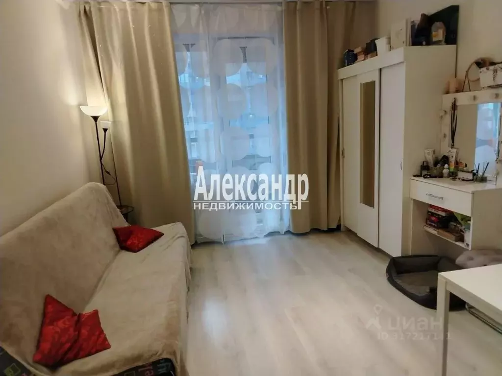 1-к кв. Санкт-Петербург ул. Верхне-Каменская, 3к1 (35.1 м) - Фото 0