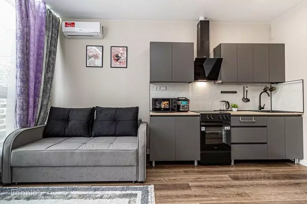 Студия Краснодарский край, Краснодар Обрывная ул., 132/1к11 (26.0 м) - Фото 1