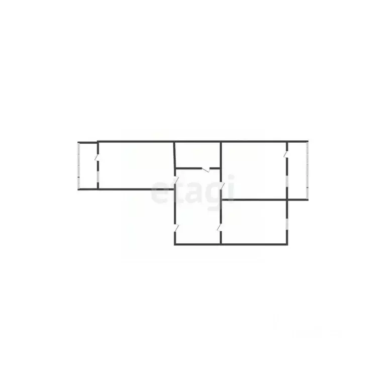 3-к кв. Курская область, Курск ул. Димитрова, 37Б (62.0 м) - Фото 1