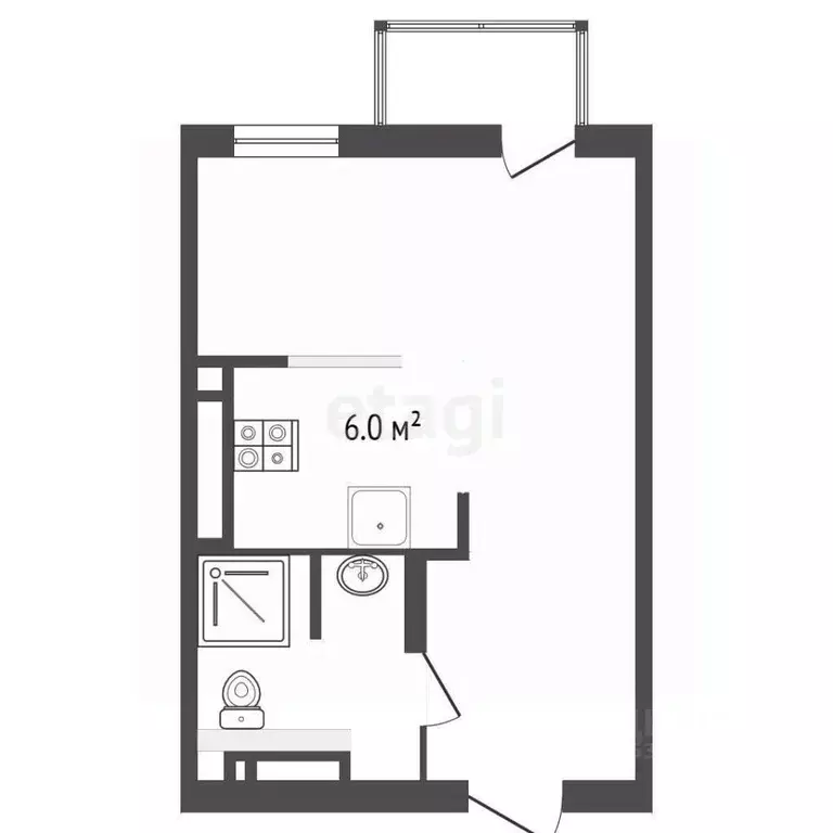 Студия Ростовская область, Ростов-на-Дону просп. Ленина, 46/2 (30.93 ... - Фото 2