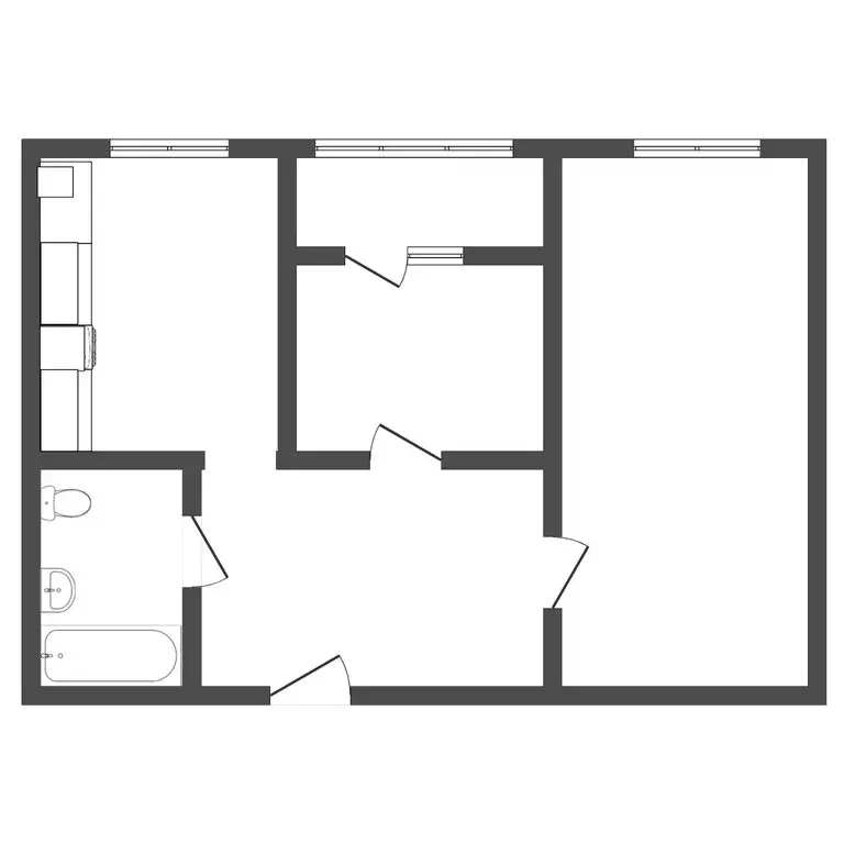 2-комнатная квартира: Ставрополь, Черниговская улица, 4 (59.9 м) - Фото 0